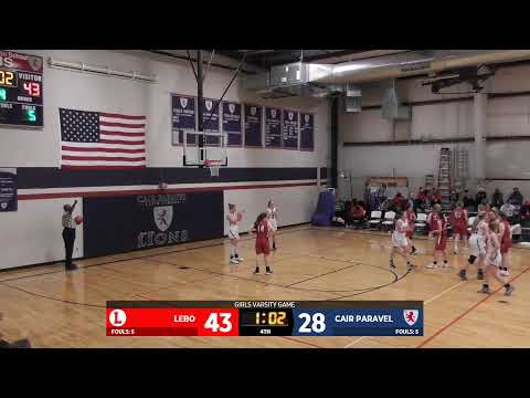 Girls Varsity vs. Lebo High School