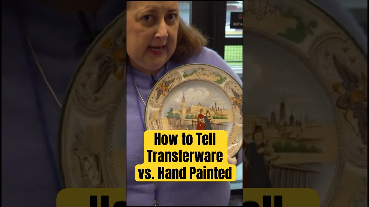 Как отличить термотрансферную печать от ручной росписи с помощью уникальной пластины доктора Лори