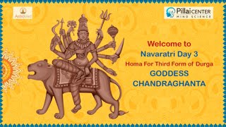 Navratri 2018: Day 3 - Grand Goddess Chandraghanta Homa