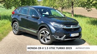 Honda CR-V 2019 1.5 VTEC Turbo Review, Test, Fahrbericht