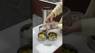 #LunchTime#DailyMeals#TiffinService#Reusable#EcoFriendly#KitchenHacks#LunchInspiration#ViralProducts