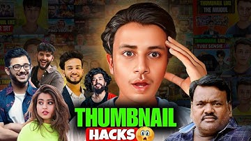 Thumbnail Hacks Youtubers Use To Hook You |