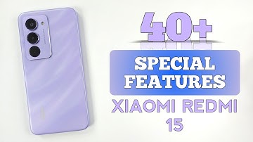 Xiaomi REDMI 15 Tips & Tricks | 40+++ Special Features & Unique Settings 