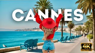 CANNES FESTIVAL CITY AND NIGHTLIFE IN NICE RIVIERA RENDEZVOUS 4K60FPS