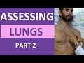 Lung Assessment Nursing | Lung Auscultation | Assessing Lung Sounds Part 2