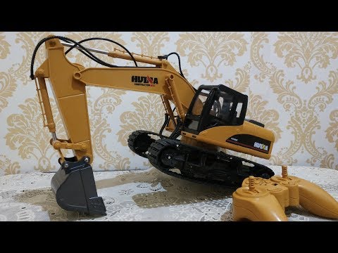 Buy an Excavator Truck Remote Car, Price 400 Thousand Rupiah| Unboxing Child Toy Tractors. 