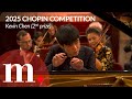 Kevin Chen (2nd prize) performs Chopin's Piano Concerto No. 1 at the 2025 Chopin Piano Competition