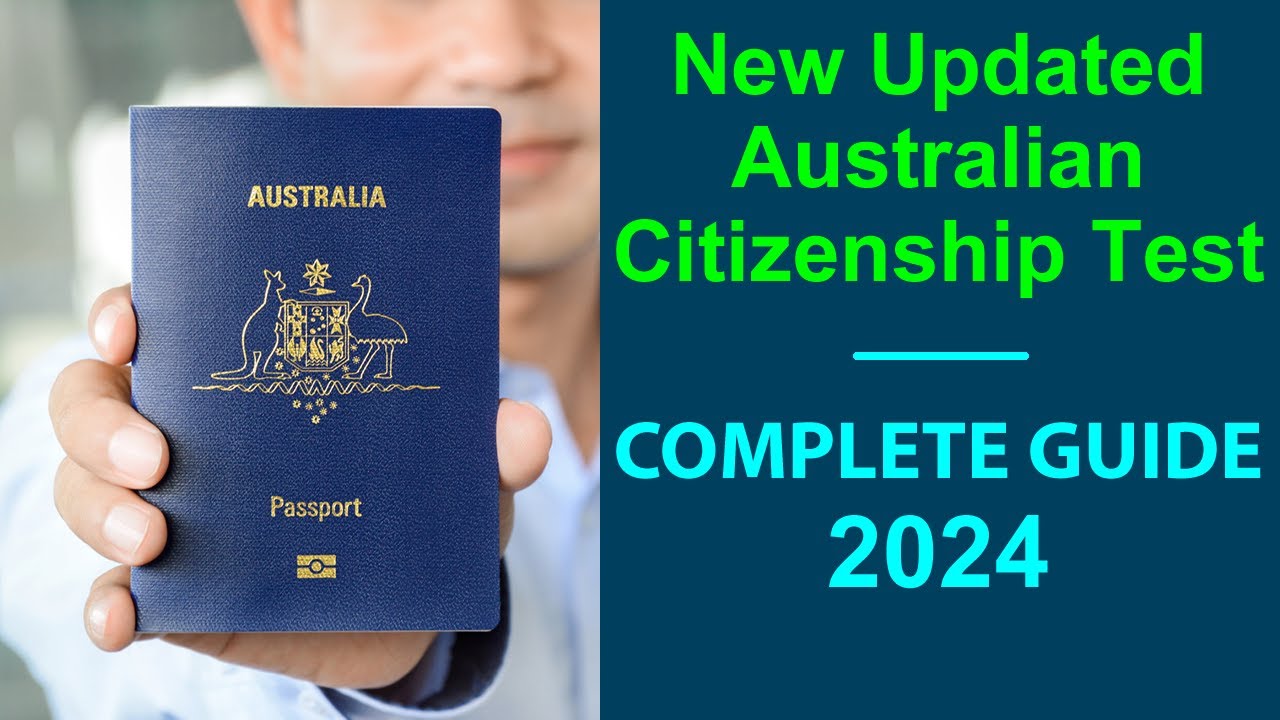 New Updated Australian Citizenship Test 2024 Complete Guide YouTube