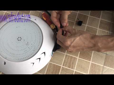 how-to-connect-the-lamp-wire-of-our-pool-light-with-waterproof-connector