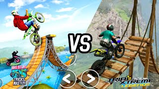 TRIAL XTREME VS BIKE STUNT TRICK MASTER GAMEPLAY WHICH ONE IS BEST COMMENT screenshot 5
