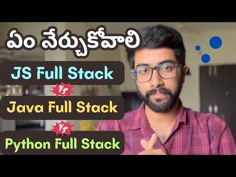 Java Full Stack Vs Python Full Stack Vs JS Full Stack [Telugu] | MERN Stack | Vamsi Bhavani
