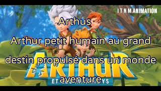 Arthur et les Minimoys générique paroles lyrics.