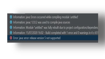 Error: Java: error: release version 5 not supported & 12 version not supported.. IntellijIDEA.