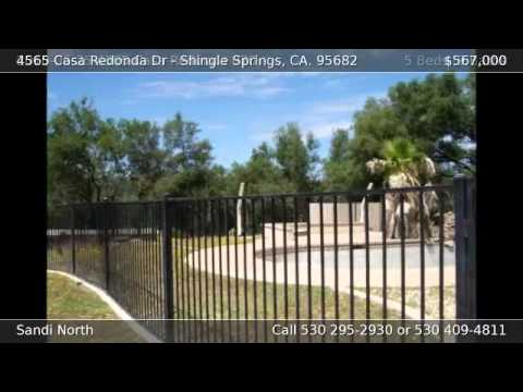4565 Casa Redonda Dr, Shingle Springs, CA home video tour
