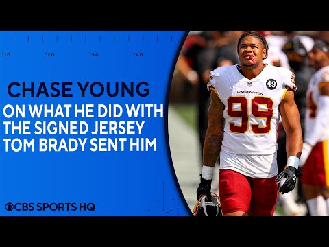 chase young tom brady jersey