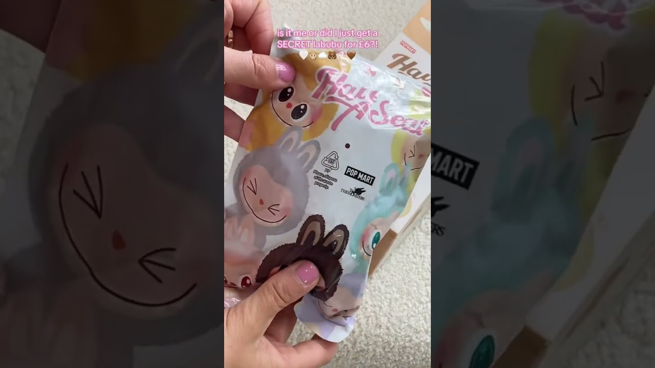 Unbox My Secret Labubu Asmr Style Unboxing Secretlabubu