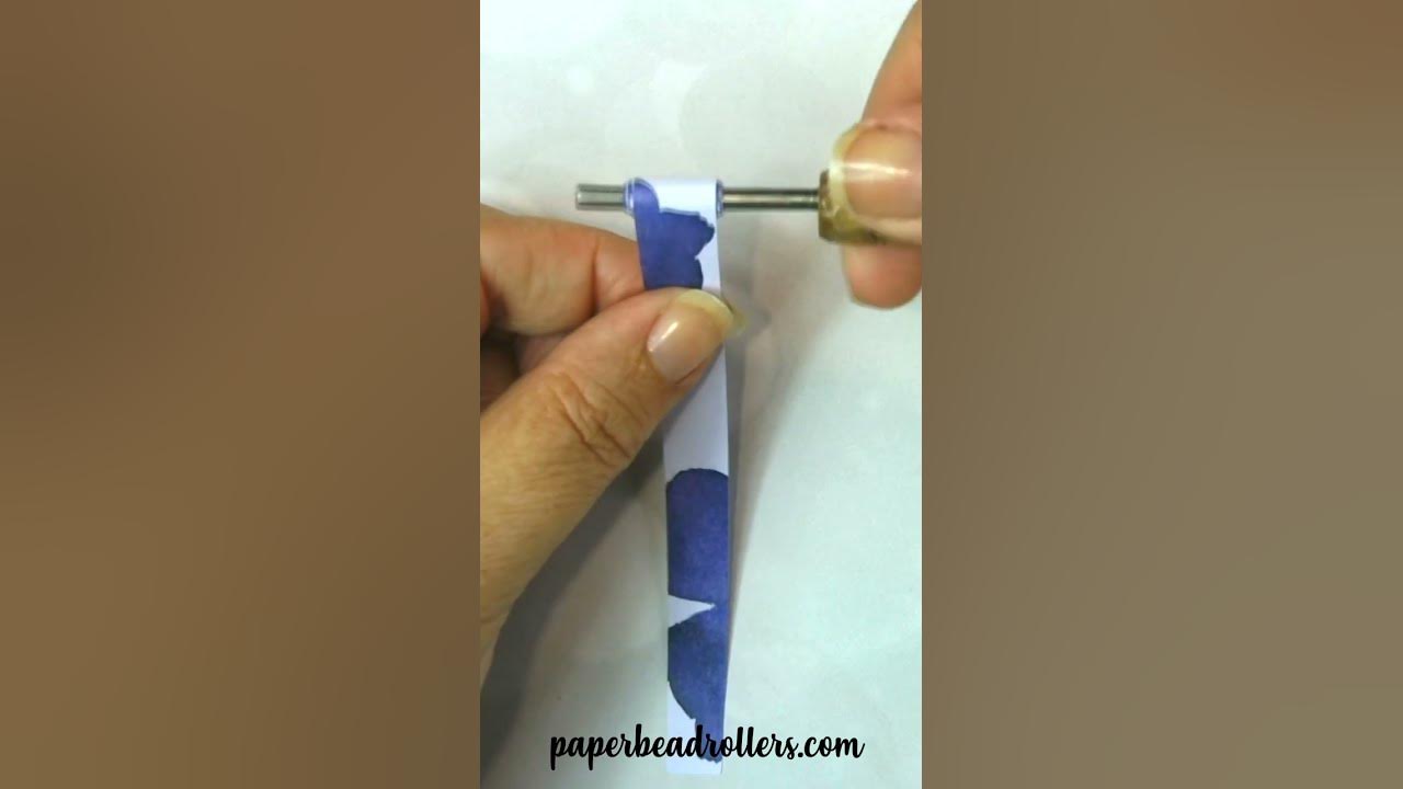 How to Make Your Bead Core Flatter on Your Paper Bead 