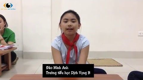 Bé Đào Minh Anh - Trường tiểu học Dịch Vọng B