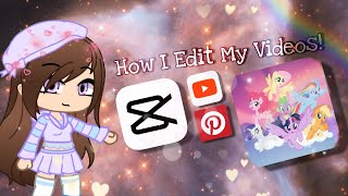 ✨ How I Edit My Mlp Videos/Shorts 🌈 | Capcut 🤍| Pinterset ❤ screenshot 1