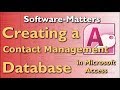 How to Create a Contact Management (CRM) Database in MS Access - Full Tutorial with Free Download