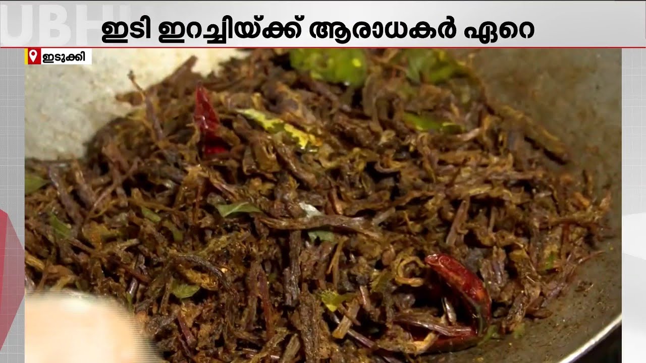 ഇടുക്കിക്കാരുടെ ഇഷ്ട വിഭവം; ഇടി ഇറച്ചിയുടെ രുചി ഒന്ന് വേറെ തന്നെ; ആരാധകരും ഏറെ | Pounded Beef