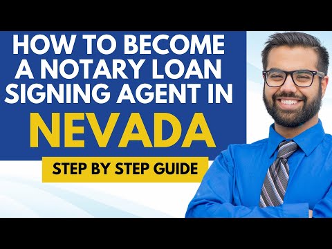 How To Become A Notary Loan Signing Agent In Nevada - Notary Signing Agent Requirements In Nevada