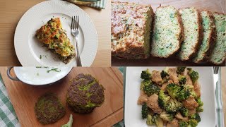 4 Recettes faciles aux brocolis   وصفات سهلة بالبروكلي 4