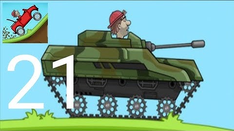 Hill Climb Racing - Gameplay Walk through - part 21- Tank ( IOS , Android)