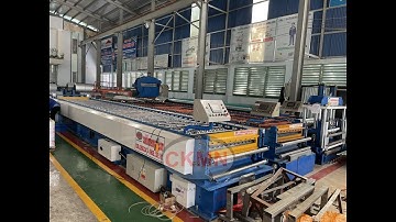 Máy Cán Tôn 2 Tầng 9 Sóng Vuông và 11 Sóng Vuông