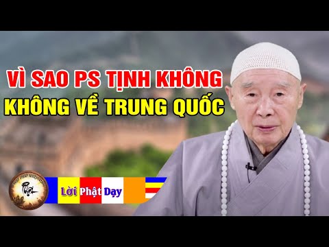 Video Vì sao Pháp Sư Tịnh Không không trở về Trung Quốc?... - youtube