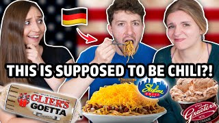 Germans Try CINCINNATI FOODS for the First Time! | Feli from Germany