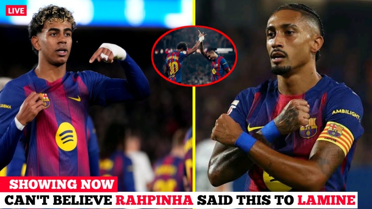 Raphinha talks Yamal goal, first-half performance and more after Barcelona 3-0 Real Oviedo