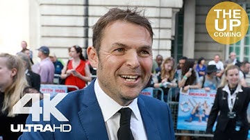 Dylan Williams interview at Swimming with Men at premiere