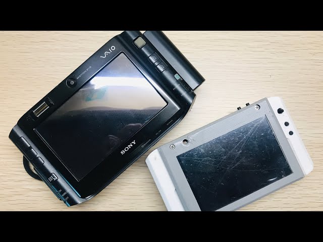 Sony Viao UX and mutantC V4 comparison - YouTube