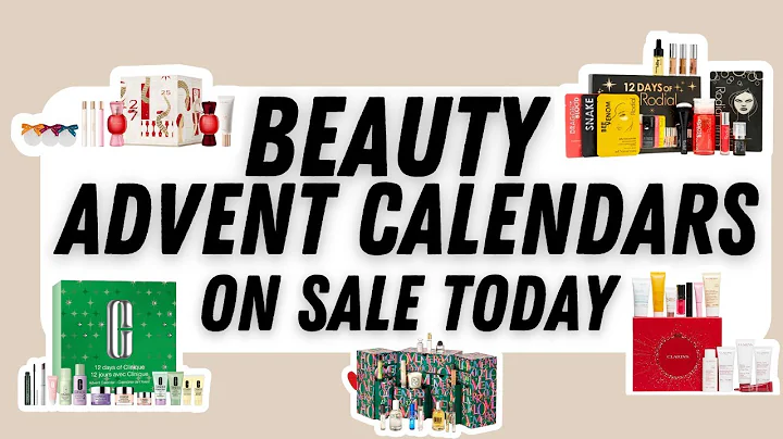 Beauty Advent Calendars on SALE today 20 December #beautycalendars