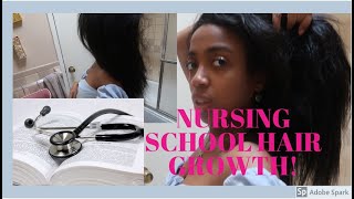 NURSING SCHOOL GREW MY HAIR