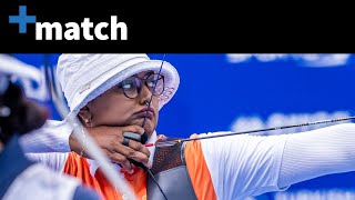 Deepika Kumari India V Nam Suhyeon Korea Match Shanghai 2024 Archery World Cup