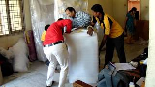 Agarwal Packers and Movers Washing Machine Packing Process | Agarwal Packers and Movers
