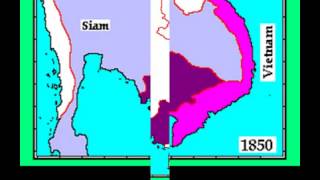 Cambodia Map since 1st Century - YouTube