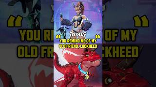 New Devil Dinosaur and Magik interaction in Marvel Rivals Season 8! 🗣️