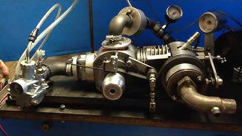 Rotary valves ;70cc autosovralimentato, valvola Bishop in testa
