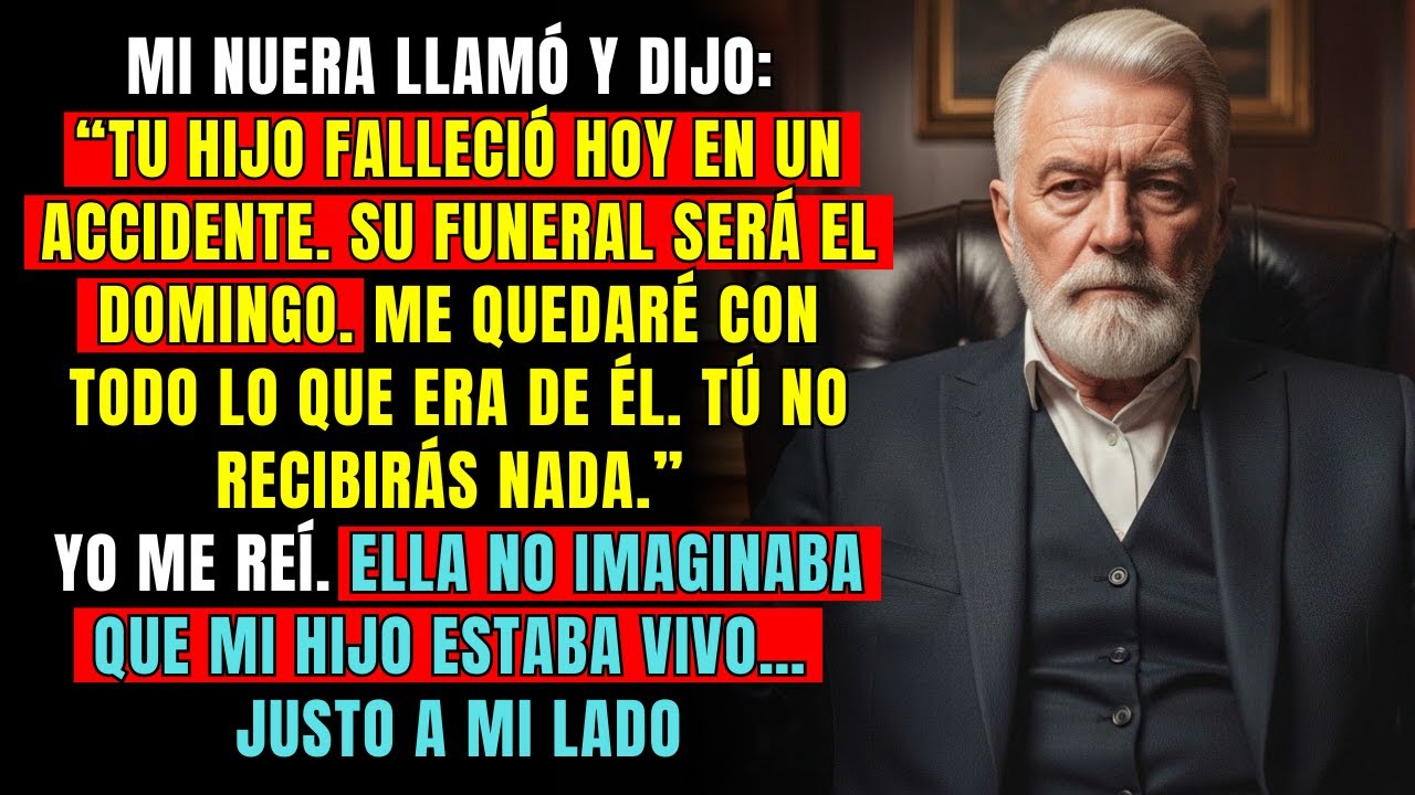 Mi Nuera Llamó, Tu Hijo Falleció Hoy. No Recibirás Nada — Pero Él Estaba Conmigo Hasta El Final