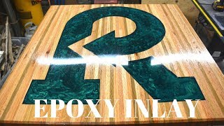 Epoxy Inlay Pedestal Table build