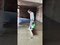 Is he a Ninja? 😂 Flattening Concrete Like a BOSS! #construction #skills