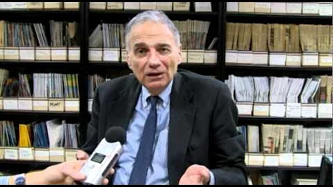 Ralph Nader interview Part 1