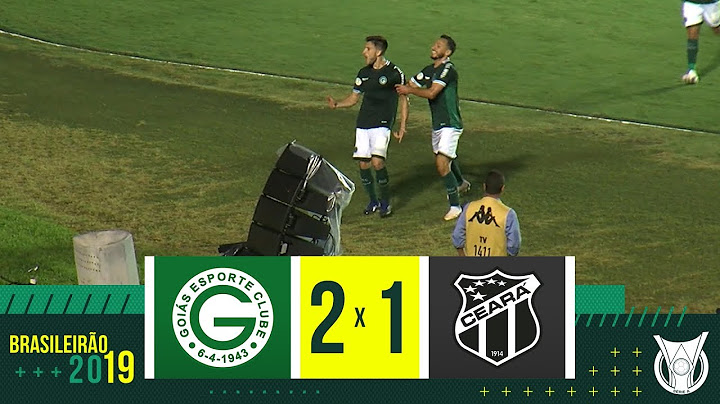 Goiás 2 x 1 Ceará - Melhores momentos - Campeonato Brasileiro (11/05/2019)