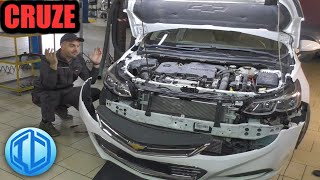 Как подключить новые фары на Chevrolet Cruze