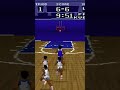 STEAL!!! 🚔 #retrogaming #ncaa #snes #nintendo #nostalgia #16bit #highlights #basketball #hoops