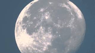 Sony DSC-HX300 Camera Zoom Of the Moon.