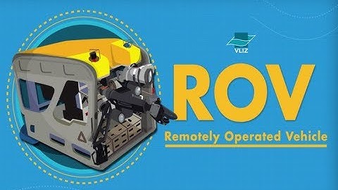 ROV Genesis, the underwater robot of Flanders Marine Institute